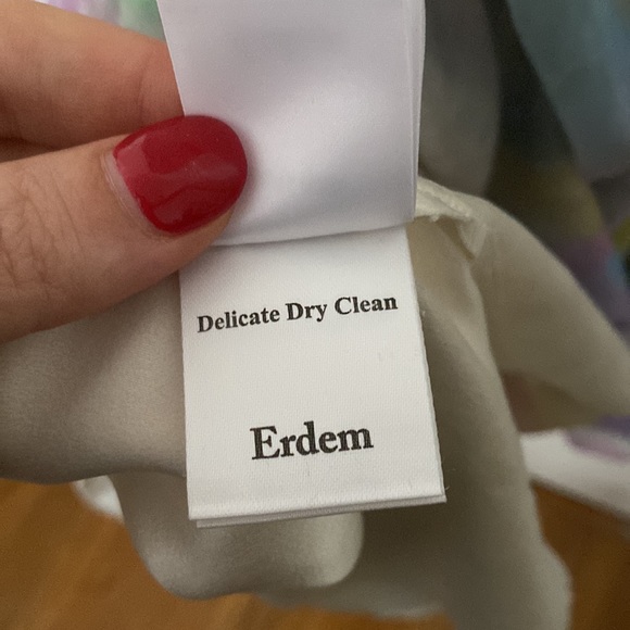 Erdem Print Long Dress EUC - Picture 8 of 9